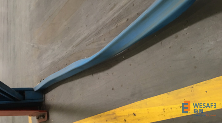 貨架橫斜撐損壞